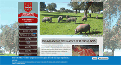 Desktop Screenshot of jamonesyembutidosdiaz.com